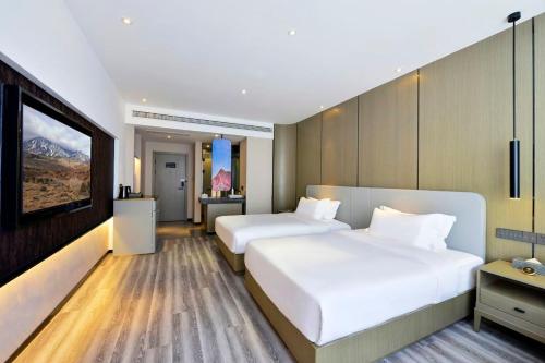Imagen general del Hotel Mehood Lestie, Tianshui South Station Shengda Plaza. Foto 2