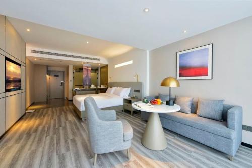 Imagen general del Hotel Mehood Lestie, Tianshui South Station Shengda Plaza. Foto 3