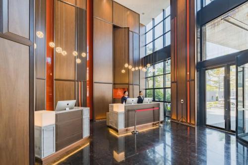Imagen general del Hotel Mehood Lestie, Zhuhai Gongbei Port Fuhuali. Foto 2