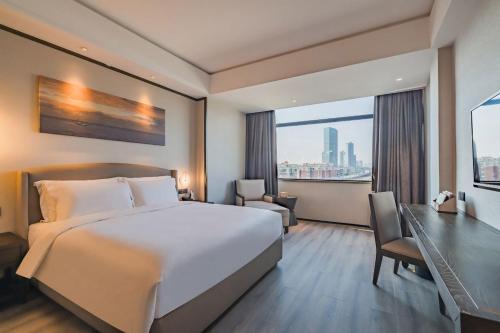 Imagen general del Hotel Mehood Lestie, Zhuhai Gongbei Port Fuhuali. Foto 4