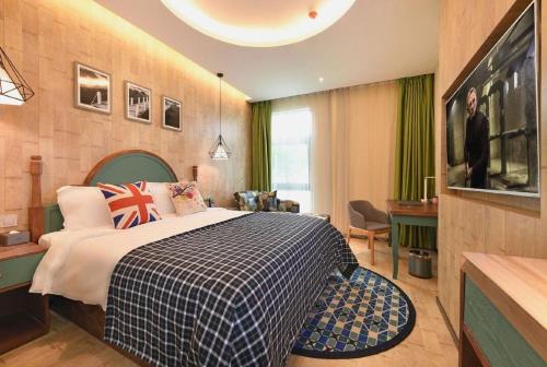 Imagen general del Hotel Mehood Theater, Jinan High -tech Zone Wanda Plaza. Foto 3