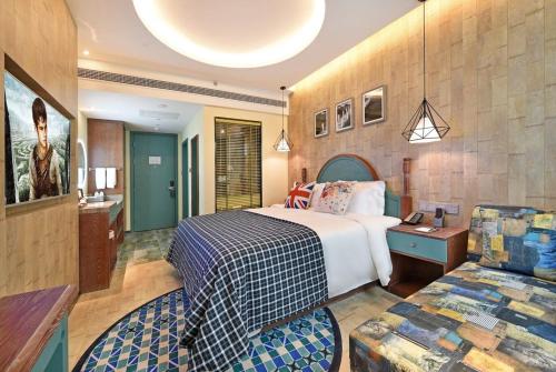 Imagen general del Hotel Mehood Theater, Jinan High -tech Zone Wanda Plaza. Foto 5