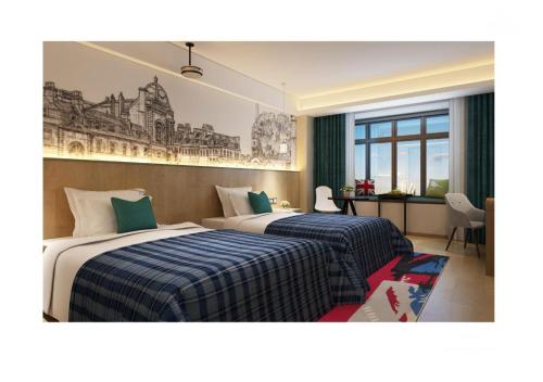 Imagen de la habitación del Hotel Mehood Theater, Jinan High -tech Zone Wanda Plaza. Foto 14