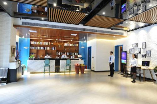 Imagen general del Hotel Mehood Theater, Jinan High -tech Zone Wanda Plaza. Foto 7