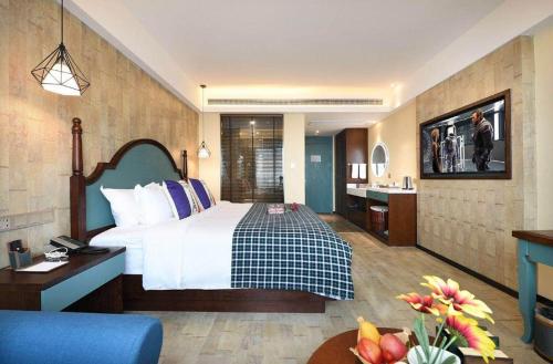 Imagen general del Hotel Mehood Theater, Jinan High -tech Zone Wanda Plaza. Foto 8