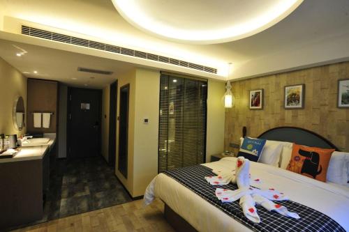 Imagen general del Hotel Mehood Theater, Jinan High -tech Zone Wanda Plaza. Foto 9