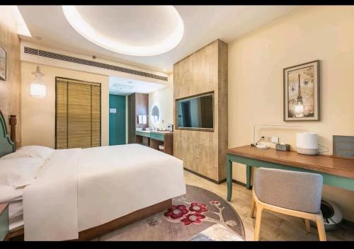 Imagen general del Hotel Mehood Theater, Zhonglou Metro Station Huimin Street. Foto 1