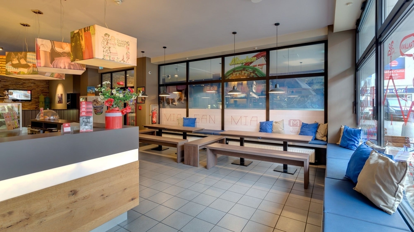 Imagen del bar/restaurante del Hotel Meininger München City Center. Foto 6