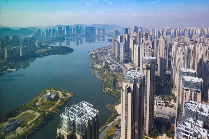 Imagen general del Hotel Meixi Lake , A Luxury Collection , Changsha. Foto 3