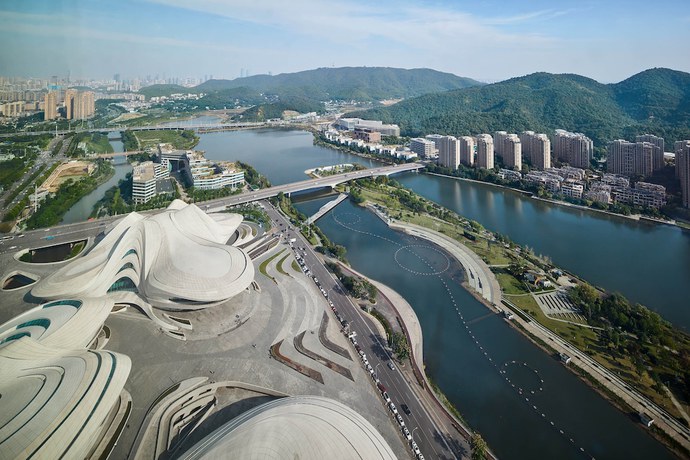 Imagen general del Hotel Meixi Lake , A Luxury Collection , Changsha. Foto 7