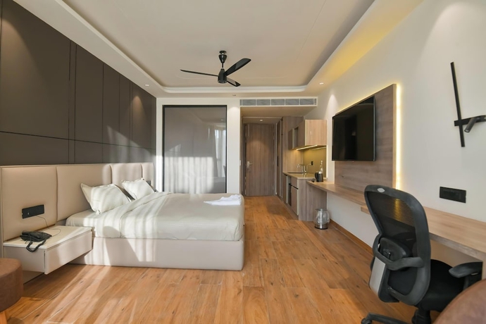 Imagen de la habitación del Hotel Melange, Gurugram. Foto 12