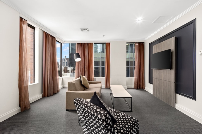 Imagen de la habitación del Hotel Melbourne City Suites. Foto 4