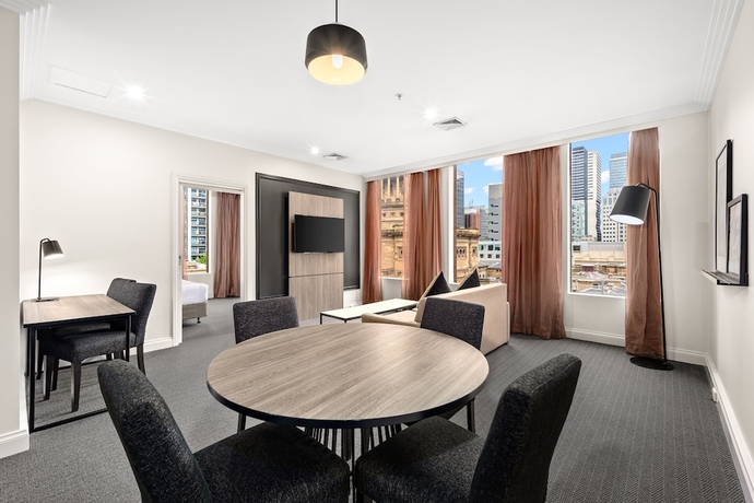 Imagen de la habitación del Hotel Melbourne City Suites. Foto 8