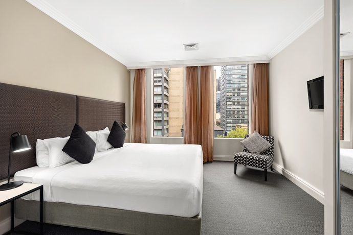 Imagen de la habitación del Hotel Melbourne City Suites. Foto 9