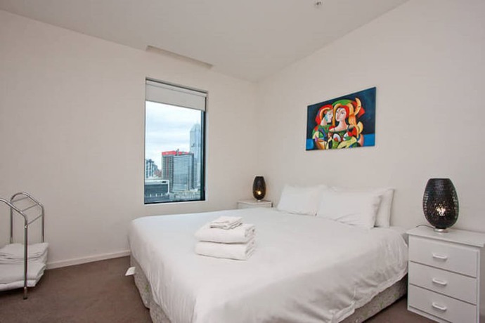 Imagen de la habitación del Hotel Melbourne Holiday Apartments Flinders Wharf. Foto 12