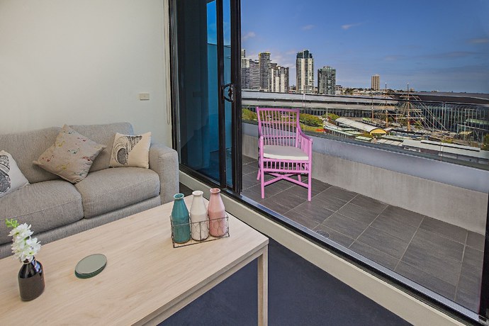 Imagen de la habitación del Hotel Melbourne Holiday Apartments Flinders Wharf. Foto 16