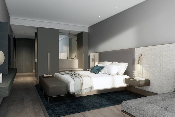 Imagen de la habitación del Hotel Melbourne Marriott Hotel Docklands. Foto 12