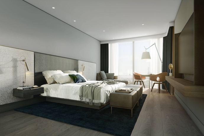 Imagen de la habitación del Hotel Melbourne Marriott Hotel Docklands. Foto 13