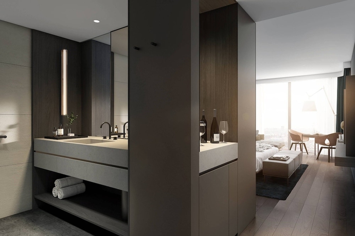 Imagen de la habitación del Hotel Melbourne Marriott Hotel Docklands. Foto 14