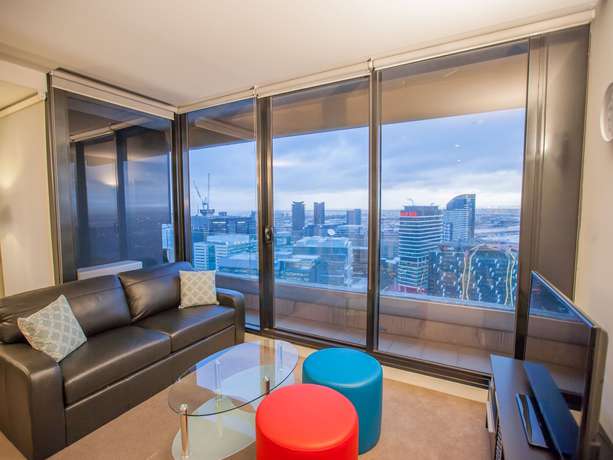 Imagen de la habitación del Hotel Melbourne Skyhigh Apartments. Foto 8