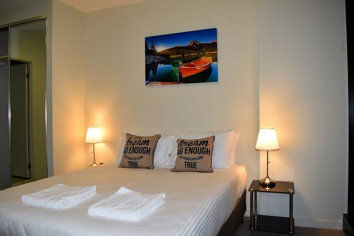 Imagen de la habitación del Hotel Melbourne Skyhigh Apartments. Foto 14