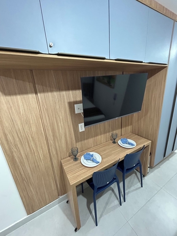 Imagen de la habitación del Hotel Melhores Flats - Conforto &agrave; beira-mar. Foto 1