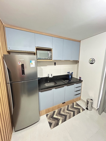 Imagen de la habitación del Hotel Melhores Flats - Conforto &agrave; beira-mar. Foto 9