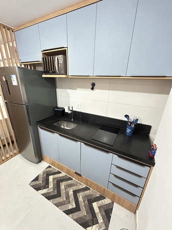 Imagen de la habitación del Hotel Melhores Flats - Conforto &agrave; beira-mar. Foto 10
