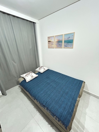 Imagen de la habitación del Hotel Melhores Flats - Conforto &agrave; beira-mar. Foto 12