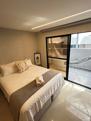 Imagen de la habitación del Hotel Melhores Flats - Espa&ccedil;oso p&eacute; na areia. Foto 10