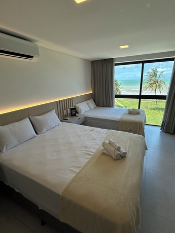 Imagen de la habitación del Hotel Melhores Flats - Exclusividade vista mar. Foto 4