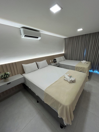 Imagen de la habitación del Hotel Melhores Flats - Exclusividade vista mar. Foto 6