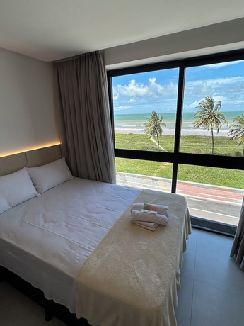 Imagen de la habitación del Hotel Melhores Flats - Exclusividade vista mar. Foto 7