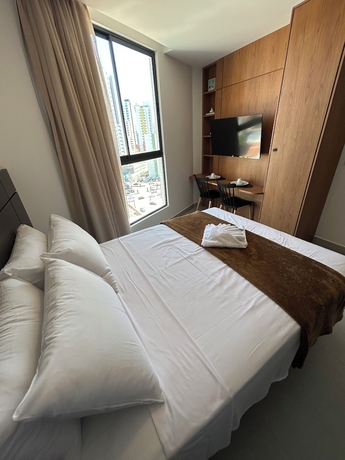 Imagen de la habitación del Hotel Melhores Flats - Piscina aquecida. Foto 5
