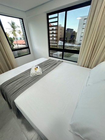 Imagen de la habitación del Hotel Melhores Flats - Qualidade a 100m do mar. Foto 4