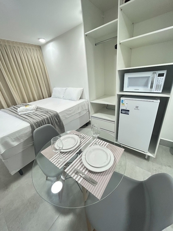 Imagen de la habitación del Hotel Melhores Flats - Qualidade a 100m do mar. Foto 5