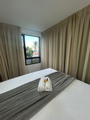 Imagen de la habitación del Hotel Melhores Flats - Qualidade a 100m do mar. Foto 10