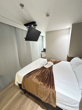 Imagen de la habitación del Hotel Melhores Flats - Refinado &agrave; beira-mar. Foto 3