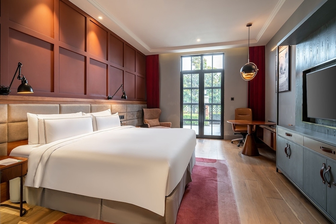 Imagen de la habitación del Hotel Melia Shanghai Parkside. Foto 8
