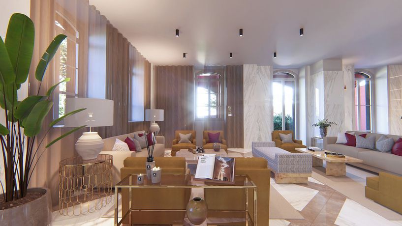 Imagen de los interiores del Hotel Meliá São João Da Madeira. Foto 9