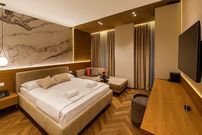 Imagen de la habitación del Hotel Memaj. Foto 5