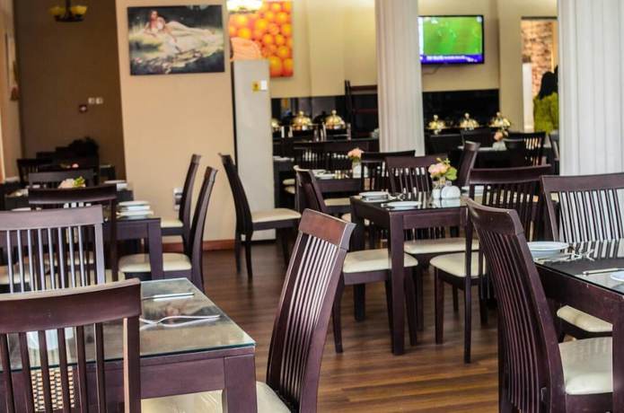 Imagen del bar/restaurante del Hotel Mendiata. Foto 4