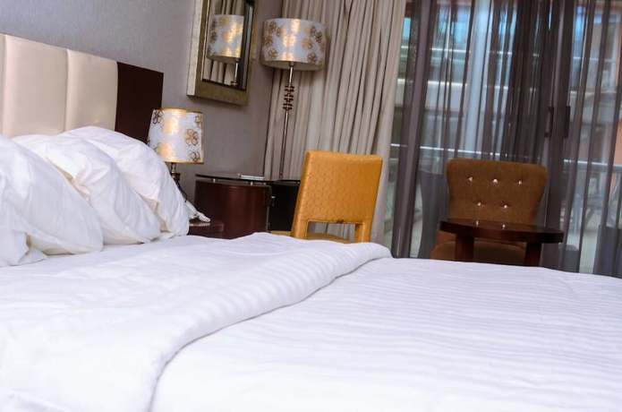 Imagen de la habitación del Hotel Mendiata. Foto 10