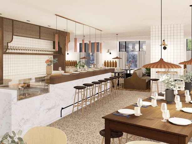 Imagen del bar/restaurante del Hotel Mercure Bordeaux Centre Gare Atlantic. Foto 3