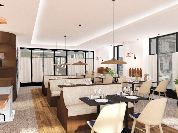 Imagen del bar/restaurante del Hotel Mercure Bordeaux Centre Gare Atlantic. Foto 7