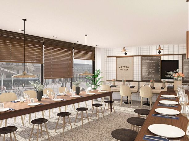 Imagen del bar/restaurante del Hotel Mercure Bordeaux Centre Gare Atlantic. Foto 9