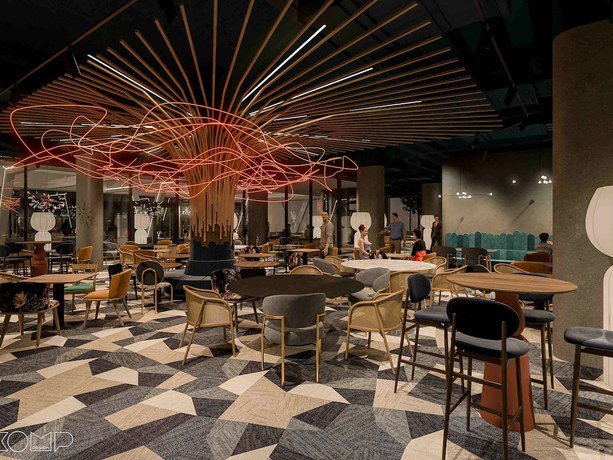 Imagen del bar/restaurante del Hotel Mercure Debrecen. Foto 7