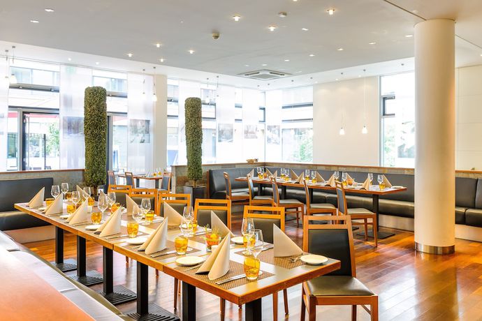 Imagen del bar/restaurante del Hotel Mercure Frankfurt Eschborn Helfmann-park. Foto 11