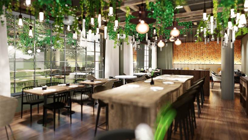 Imagen del bar/restaurante del Hotel Mercure Han Sur Lesse. Foto 3