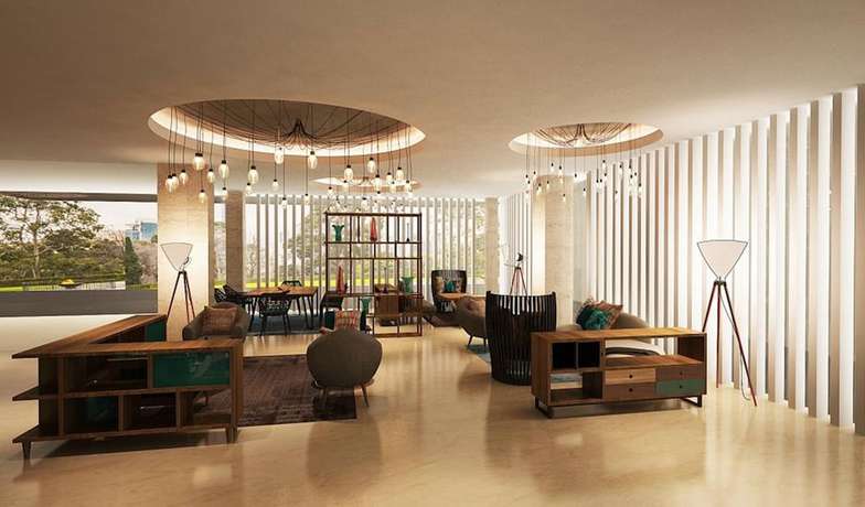 Imagen del bar/restaurante del Hotel Mercure Jakarta Cikini. Foto 2